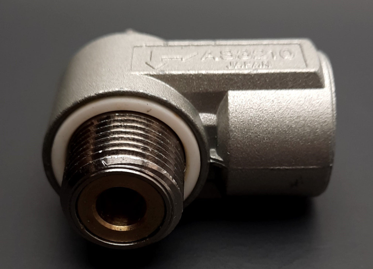 New – Open box Lot of 2 SMC NAS3210-N03 Flow Controller 3/8" NPT M to F, 0.5-1MPa