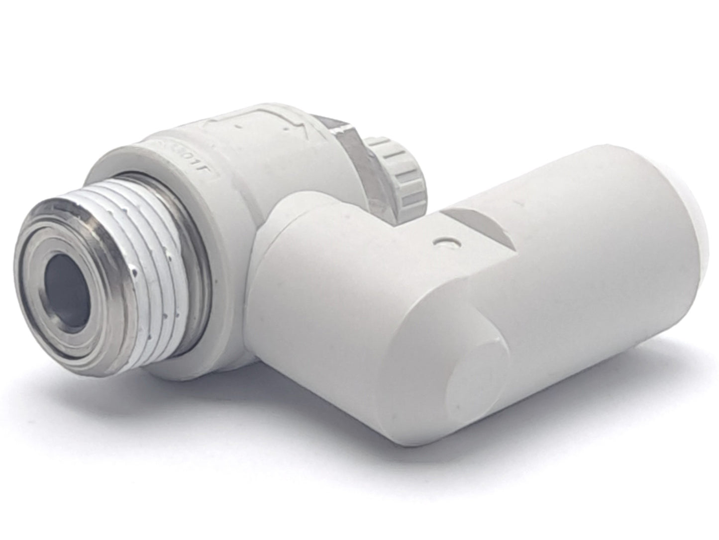 New Lot of 10 SMC AS3301FG-N03-11S One-Touch Elbow Speed Controller, 3/8" NPT Port