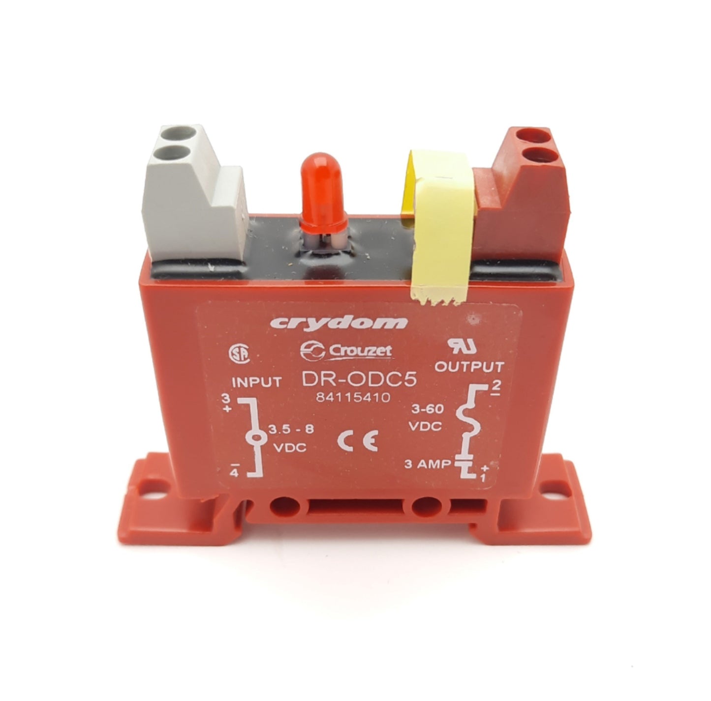 New Crydom DR-ODC5 Solid State Relay 60VDC 3A 10mA Single Pole 4 Pin SPST NO