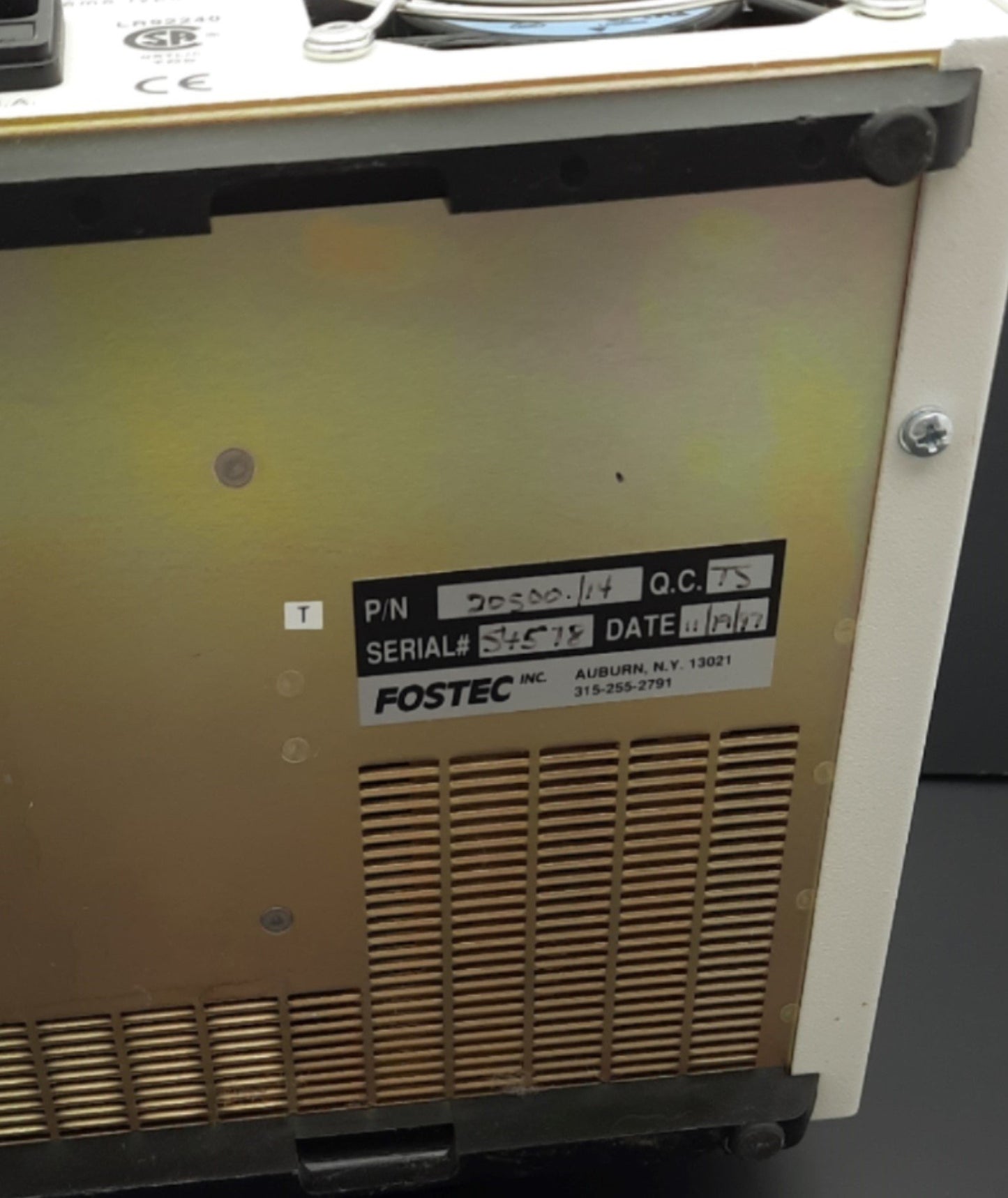 Used Leeds 20500./14 Microscope Fiber Optic Light Source 115-120VAC, 150W EKE