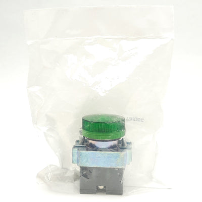 New Altech Corp 2PLB3LB-110 Indicator/Pilot-Light 22mm, 110VAC, Green, 15mA