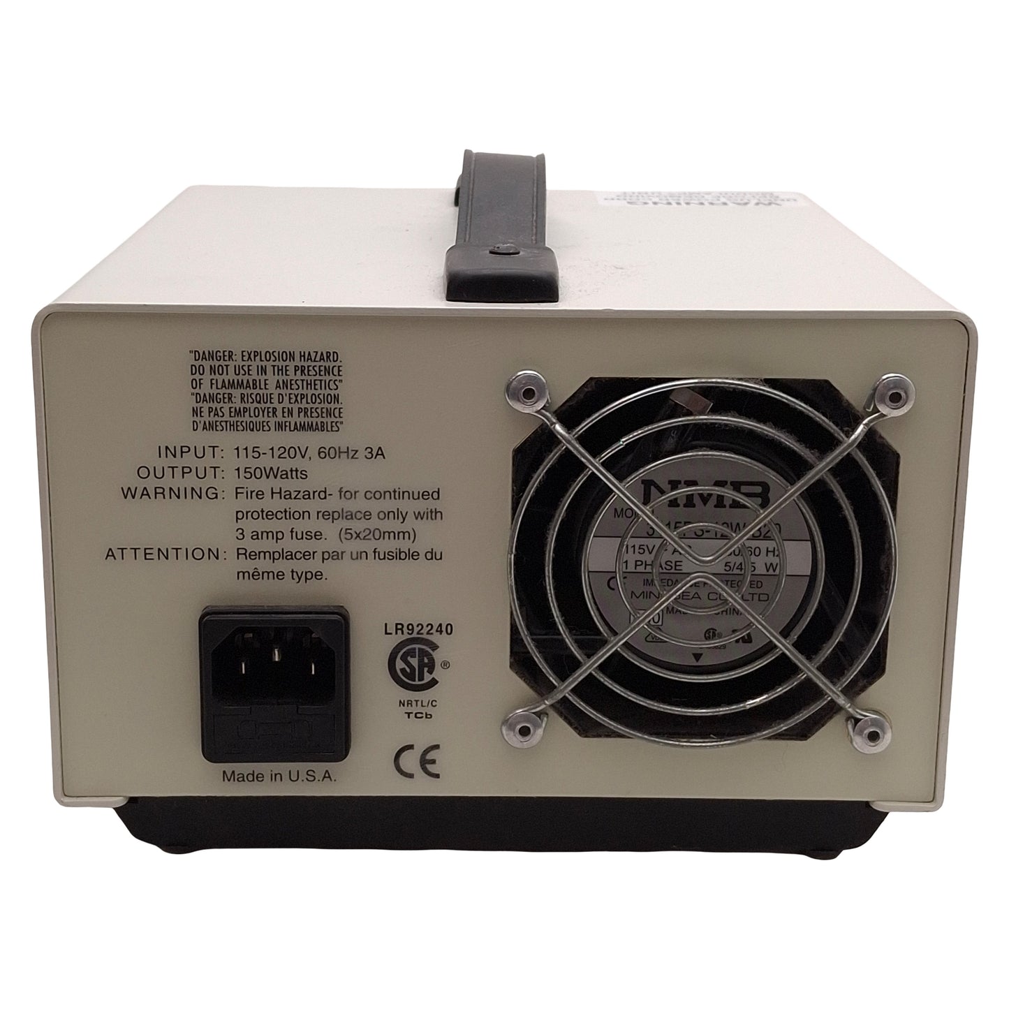 Leeds 20500./14 EKE Fiber Optic Light Source, ø18mm Output, 150W, 115-120VAC