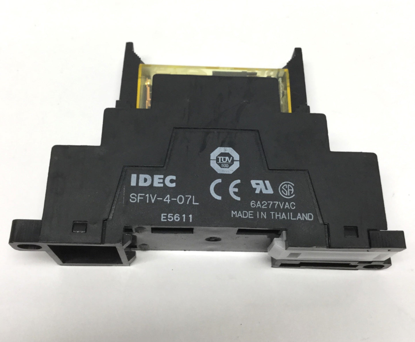 Used Idec RF1V-3A1BL-D24 Force Guided Safety Relay 24VDC Coil, 3NO-1NC, 6A 250VAC