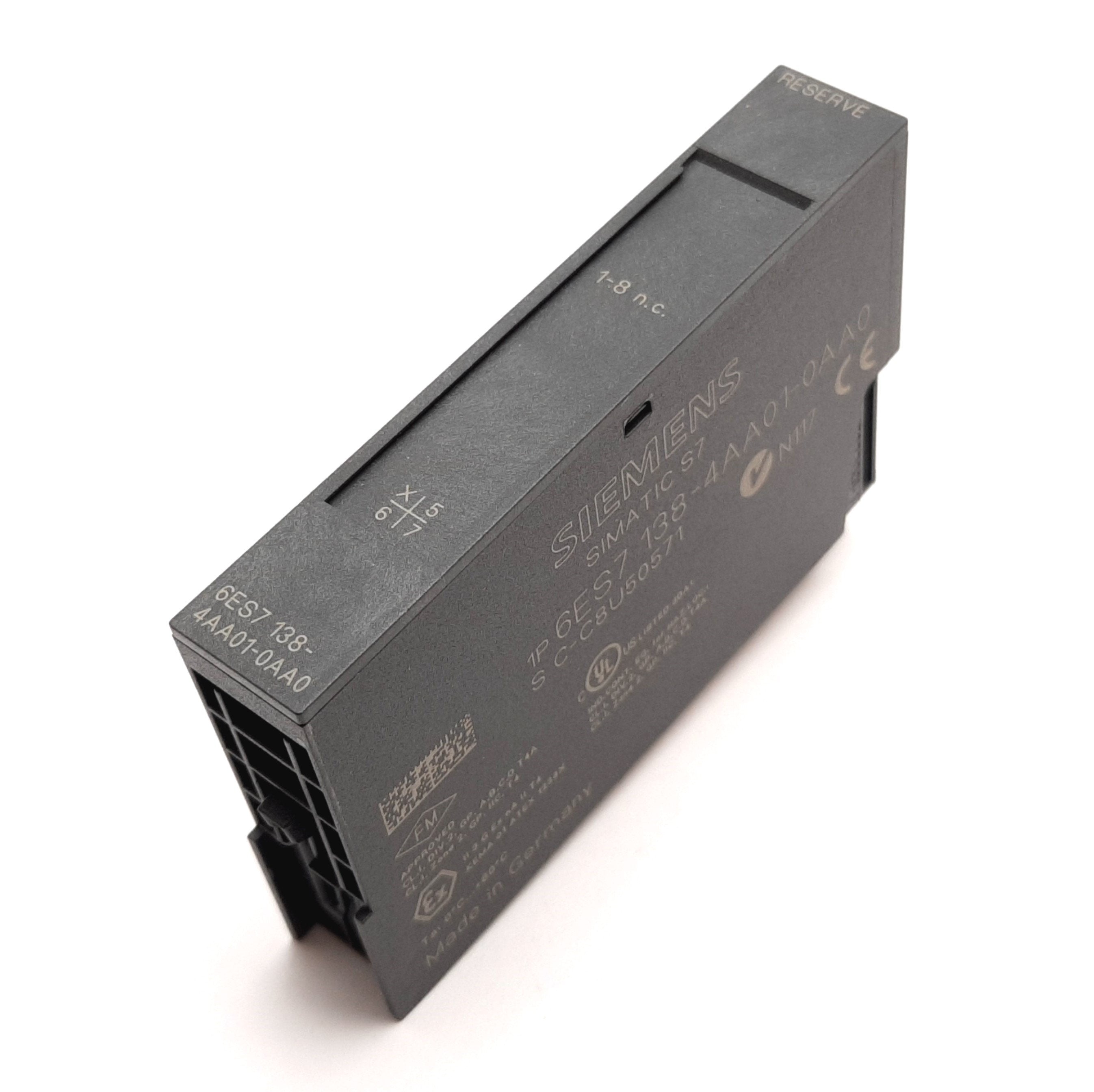Siemens 6ES7138-4AA01-0AA0 Simatic S7 PLC Reserve Module – Next Day ...