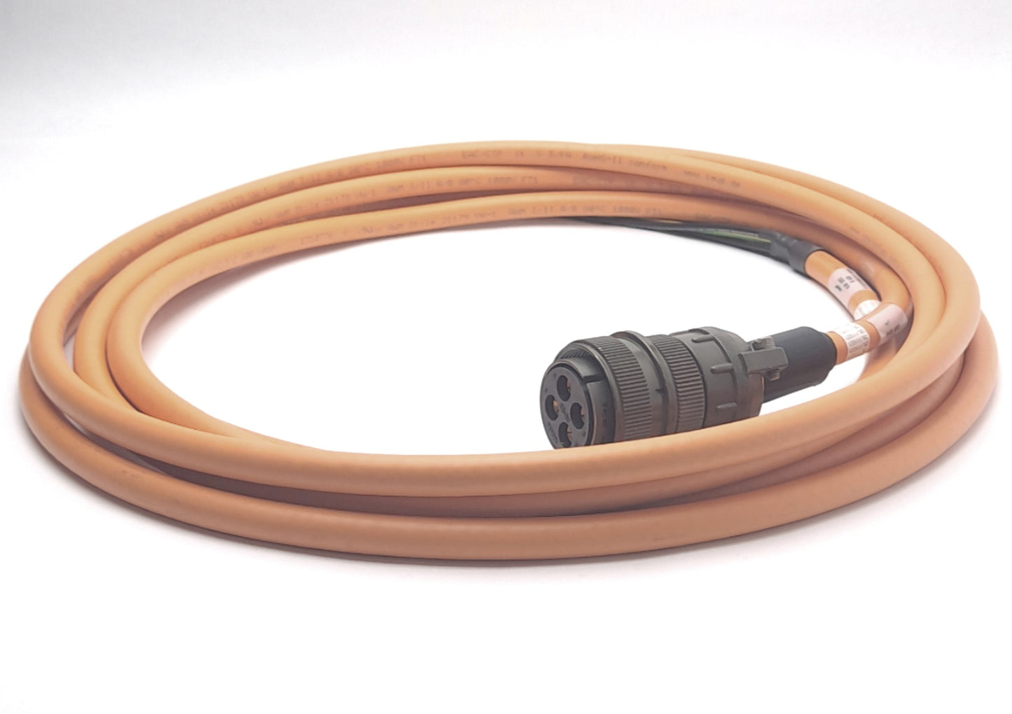 Used Omron R88A-CA1E005SFS-A Power Cable, For R88M-1A/R88D-1SAN-ECT Series, 1000V