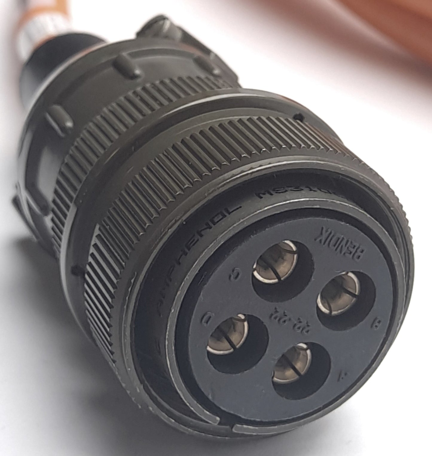 Used Omron R88A-CA1E005SFS-A Power Cable, For R88M-1A/R88D-1SAN-ECT Series, 1000V