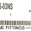 New Lot of 5 SMC KQ2L16-03NS Push to Connect Elbow Fittings 3/8" R to 16mm P2C