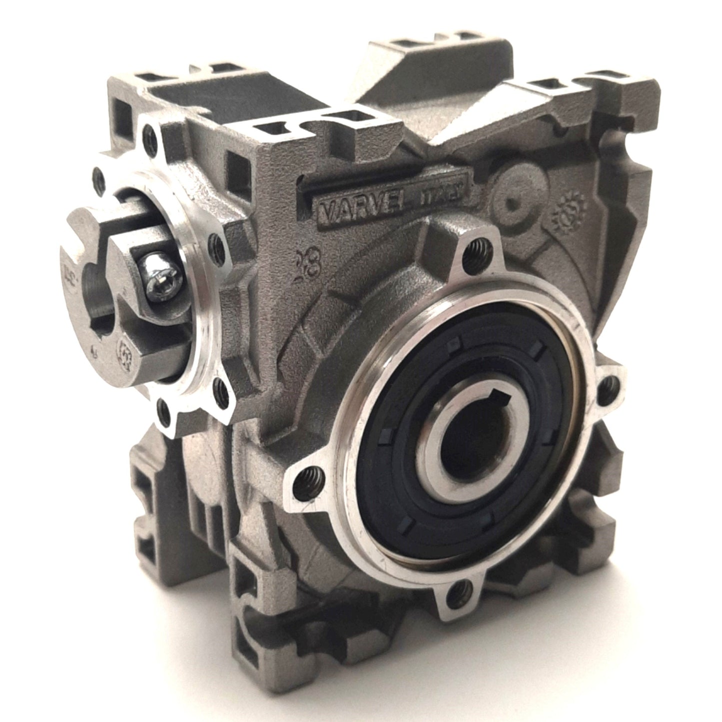 Used Varvel SRT02820G314 Diequa Worm Gear Size 28, 20:1 Reduction, Universal Mount