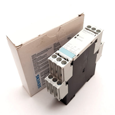 New Siemens 3RN1010-1BB00 Thermistor Motor Protection Relay, DPDT, Coil: 24VAC/DC