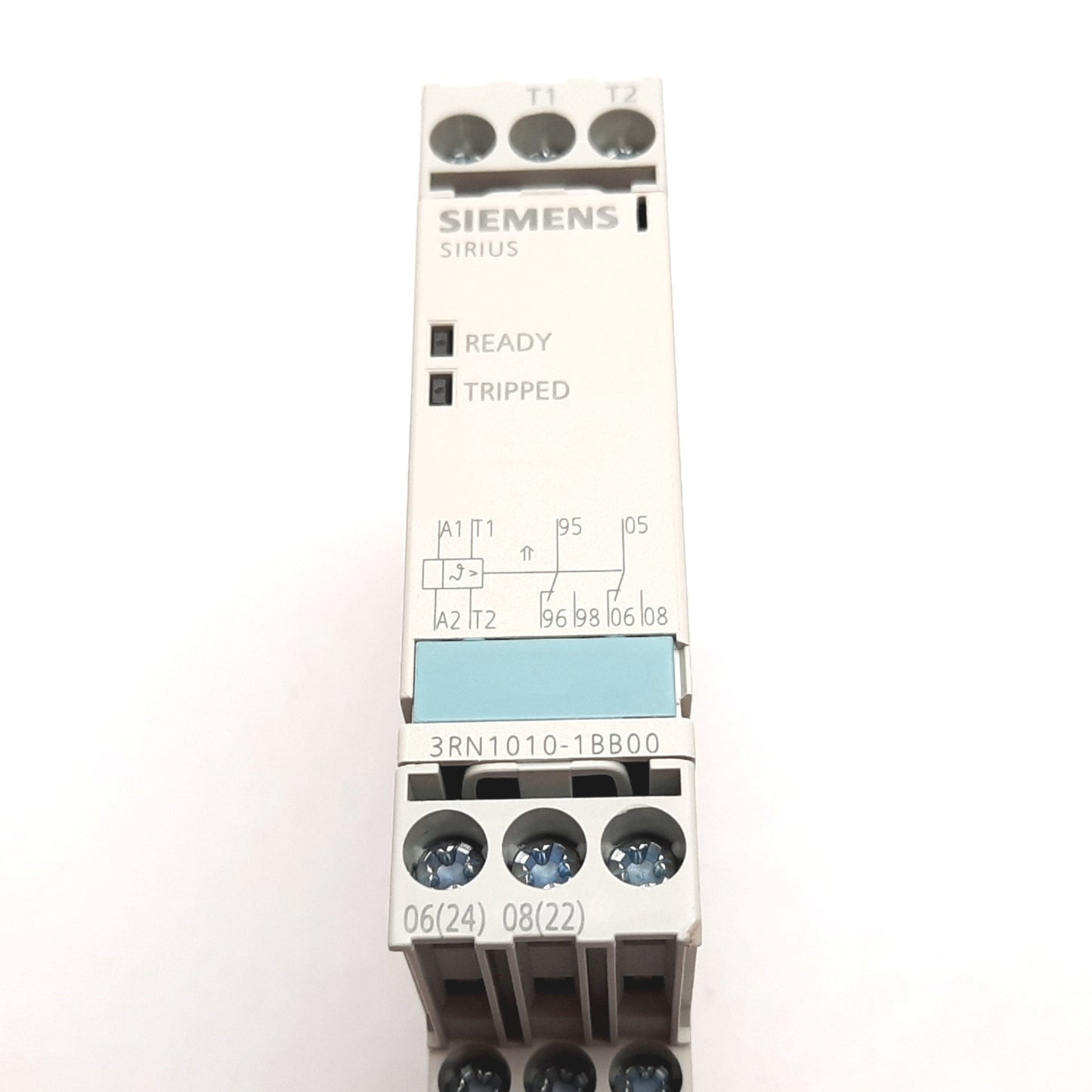 New Siemens 3RN1010-1BB00 Thermistor Motor Protection Relay, DPDT, Coil: 24VAC/DC