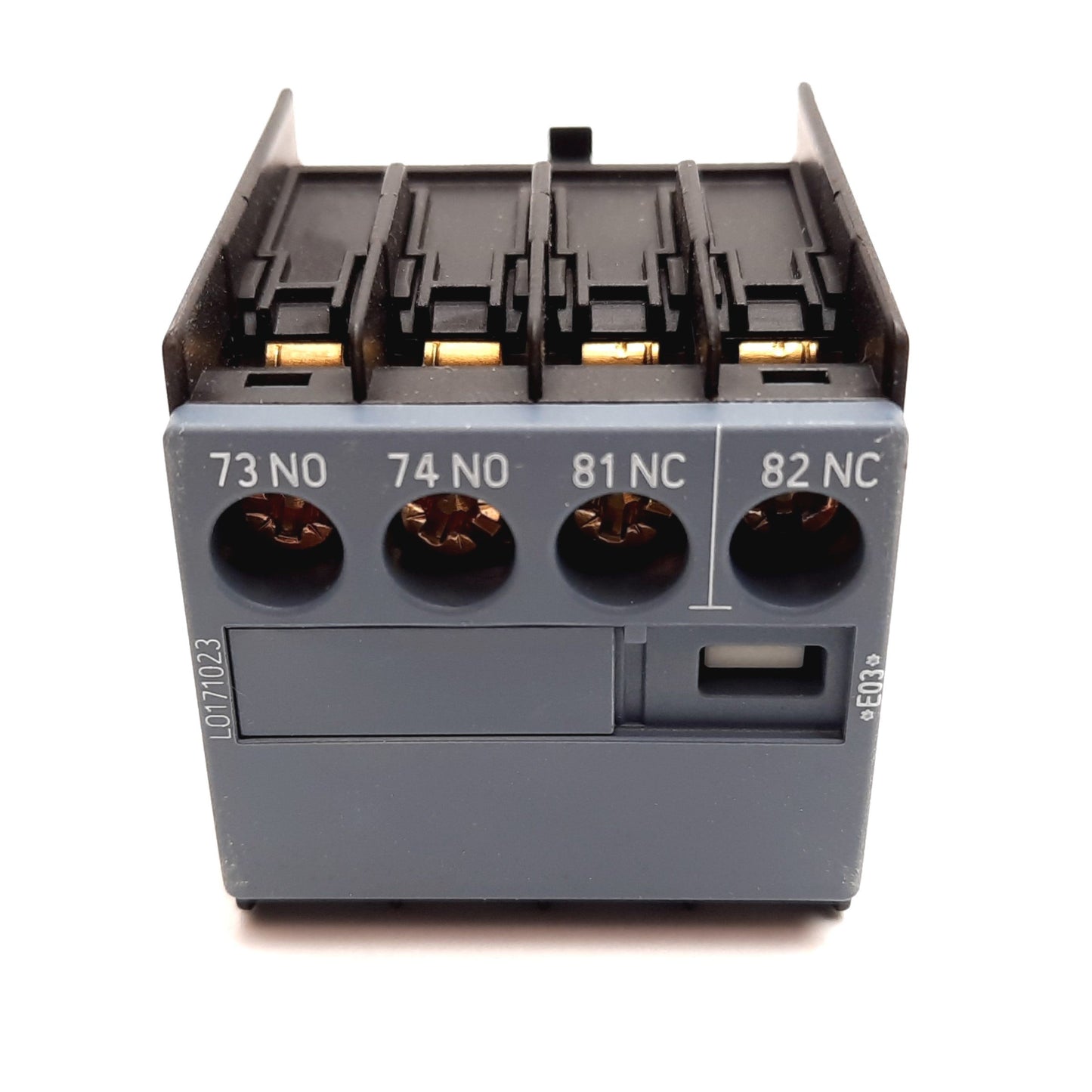 New Siemens 3RH2911-1LA11 Auxiliary Contact Block, 1x N/O 1x N/C, Rating: 10A 240VAC