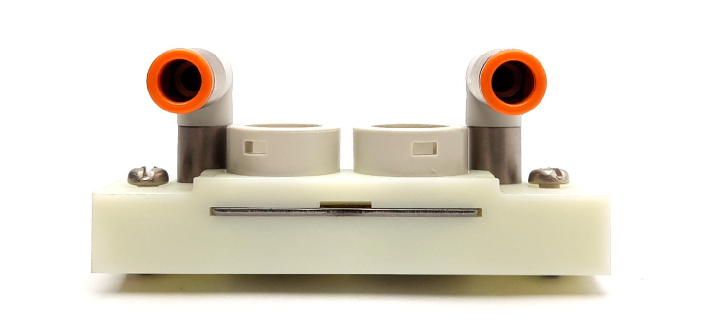 New – Open box Lot of 2 SMC SY70M-6-1AR-00 Pneumatic Port Block Assy, 1/4" P2C For SY5000 MFLD