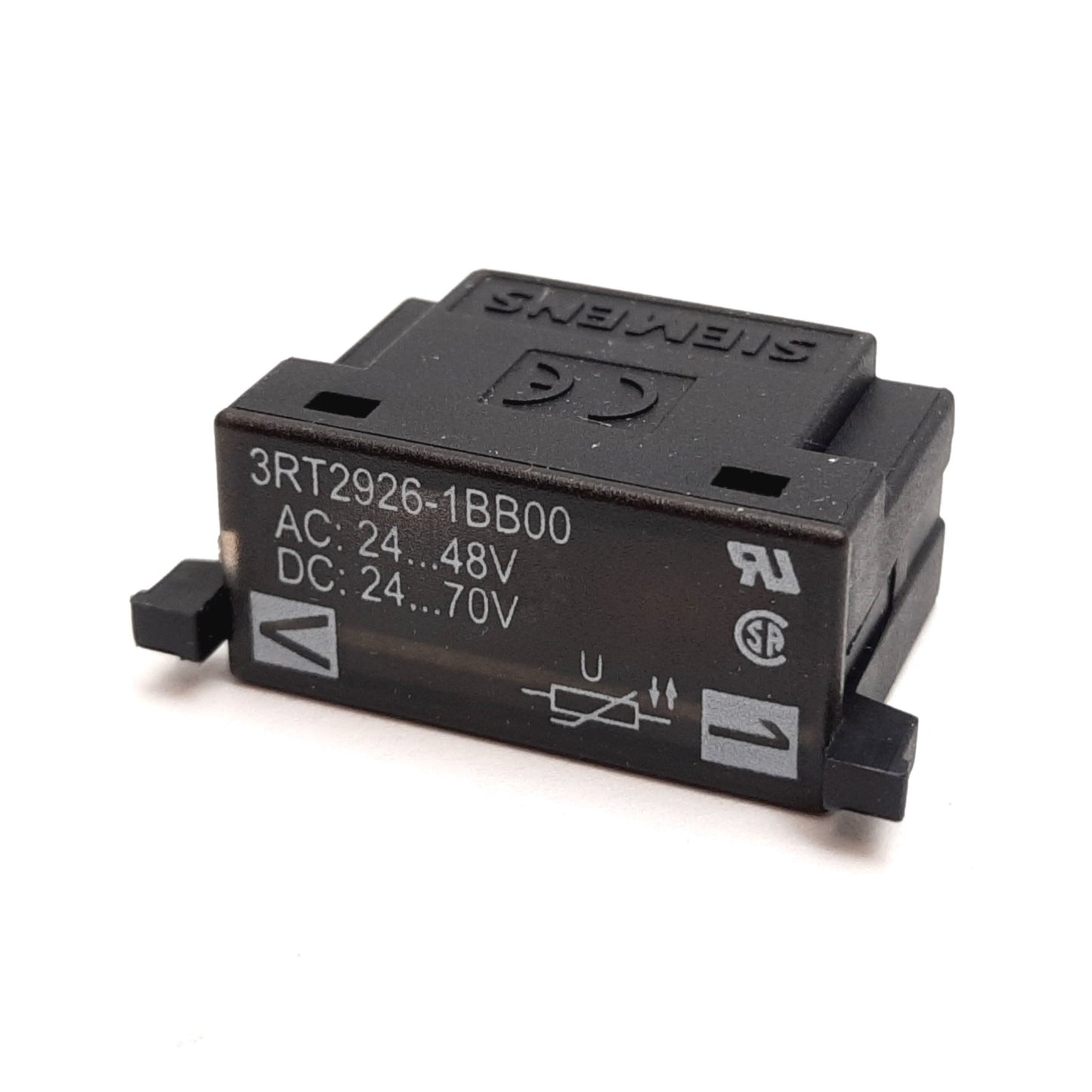 New Siemens 3RT2926-1BB00 Surge Suppressor, For 3RT2.2, Rating: 24-48VAC 24-70VDC