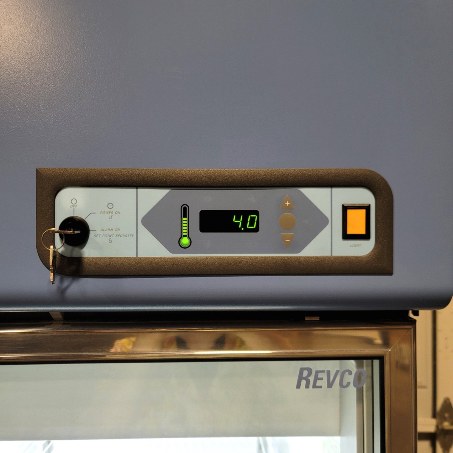 Used Thermo Scientific RGL2304A REVCO Laboratory Refrigerator 4°C 23CuFt 115VAC 9.4A