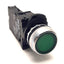 Used Allen Bradley 800FM-LF3 Illuminated Pushbutton With 800F-N3R Light Block, Green