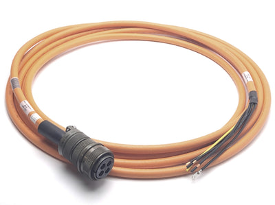 New Omron R88A-CA1E005SFS-A Power Cable, For R88M-1A/R88D-1SAN-ECT Series, 5m long