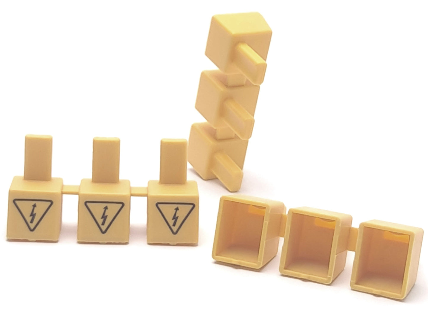 New Lot of 20 Altech BRUL Insulation Cap Strip, 3/Strip, For UL489 Busbar Pins