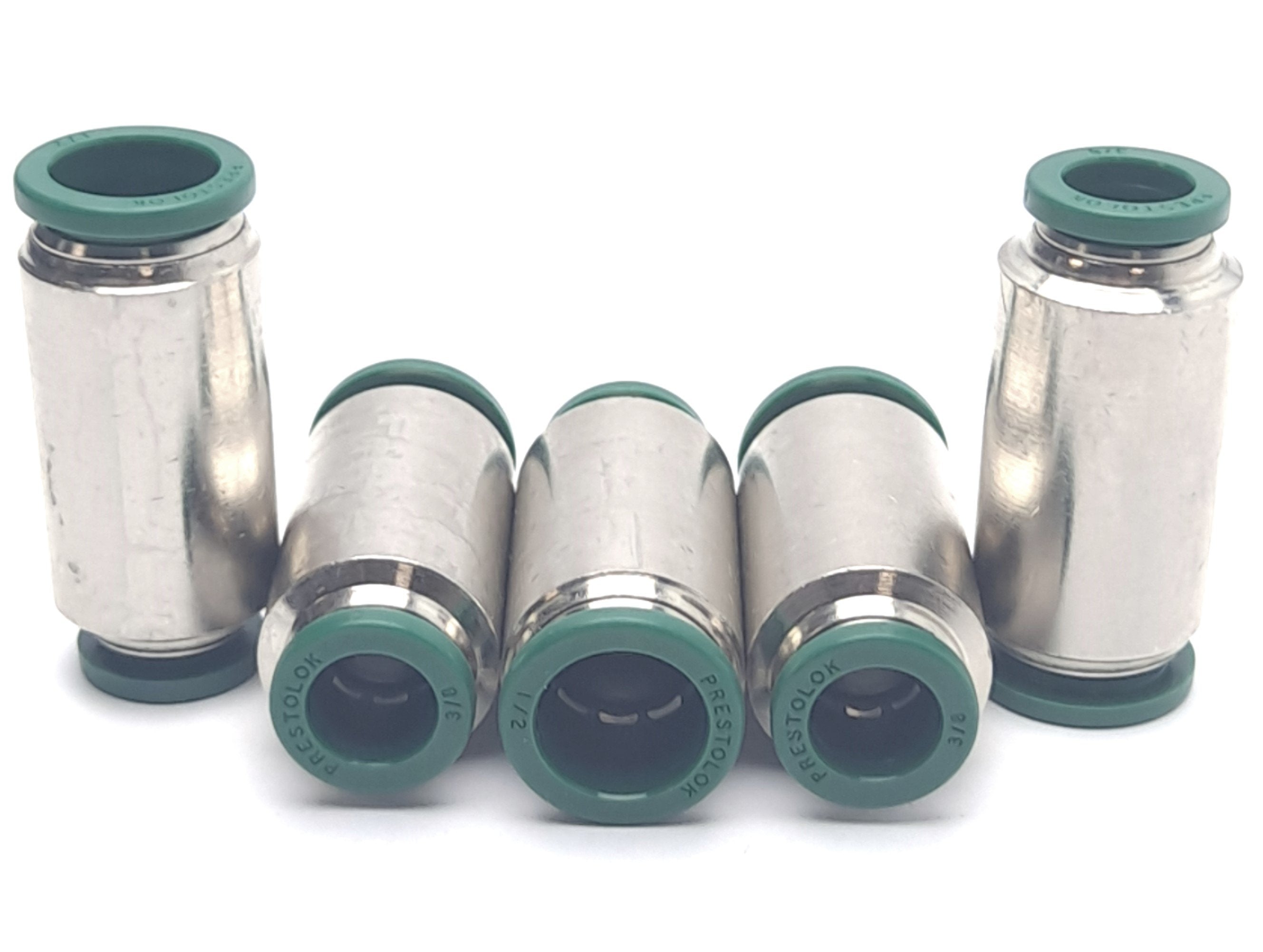 Lot of 5 Nycoil H9786 Nickle Plated Push-to-Connect Union Reducer 1/2 ...