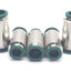 Used Lot of 5 Nycoil H9786 Nickle Plated Push-to-Connect Union Reducer 1/2" x 1/8" OD