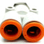 New – Open box Lot of 5 SMC KQ2U11-35NS Y-Branch P2C Fitting, 1/4 NPT to 2x 3/8" Tube, 1.0MPa