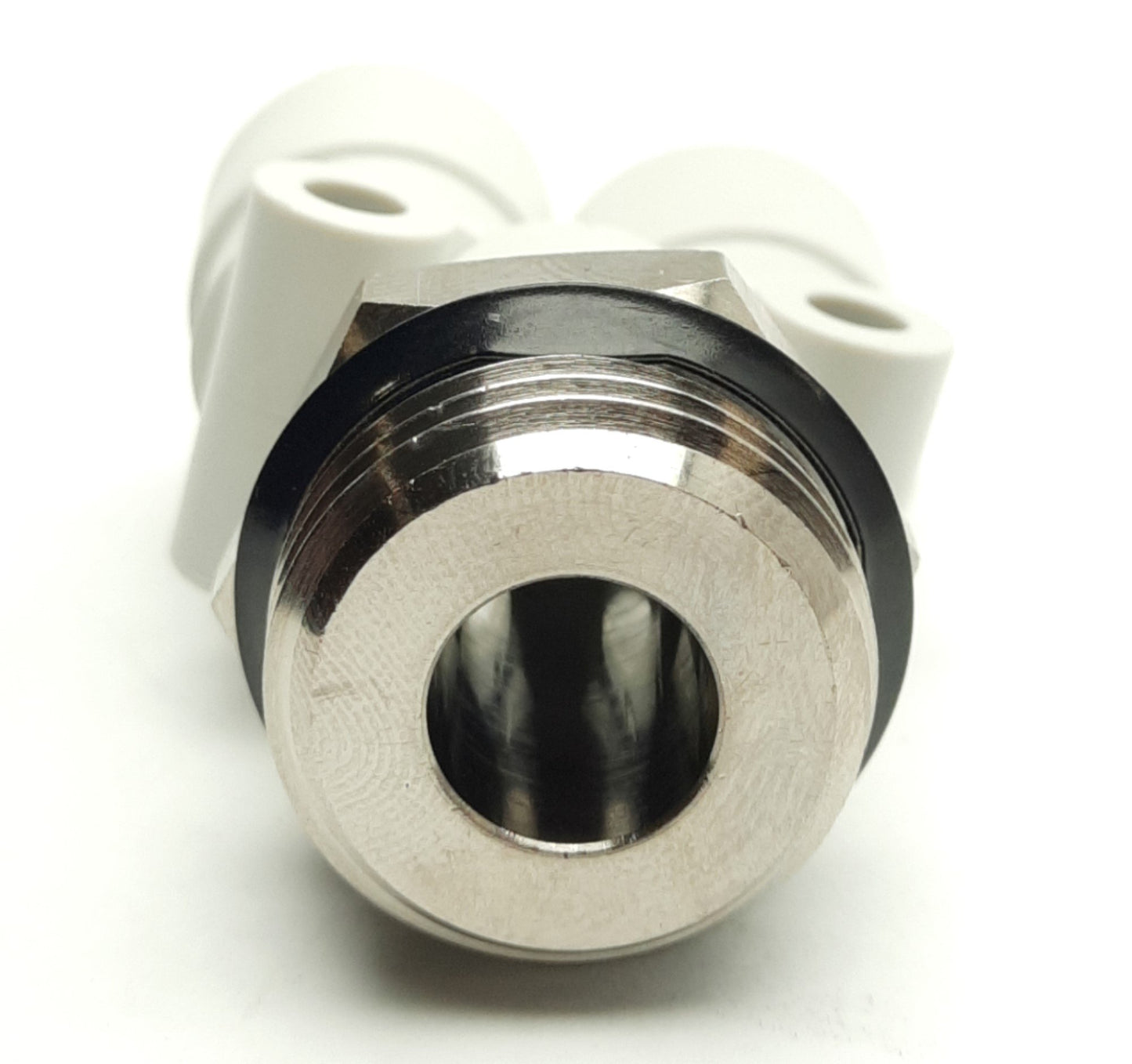 New – Open box Lot of 4 SMC KQ2U10-U04N Y Push to Connect Fittings, 2x 10mm Tube to 1/2"R Male