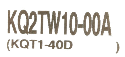 New – Open box Lot of 5 KQ2TW10-00A Cross Push to Connect Fitting, 4x 10mm Tube, 1.0MPa