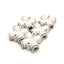 New – Open box Lot of 5 KQ2TW10-00A Cross Push to Connect Fitting, 4x 10mm Tube, 1.0MPa