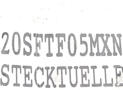 New – Open box Lot of 10 Nycoil 20SFTF05MXN Quick Disconnect Sub Miniature Plug 3/16" Hose Barb