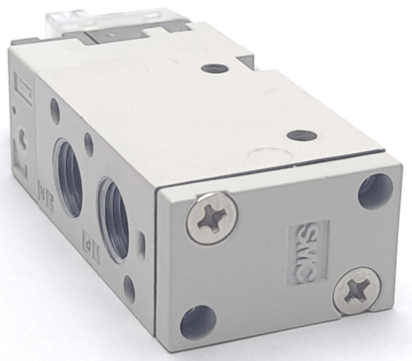 New SMC SYJ712-5LZ-01T Solenoid Valve, 2-Position 3-Port, 24VDC, 1/8" NPTF, L-Plug