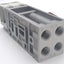 Used SMC VVQ4000-1D-T1-03T Double Manifold Block For use with VQ4000 Series