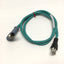 Used Turck WSSD RJ45S 443-1M Ethernet Cable Cordset M12 4-pin Right Angle to RJ45, 1m