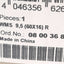 New Phoenix Contact WMS 9,5 (60X16)R 0800368 White Slide-On Shrink Sleeve 250 Labels