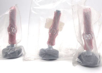 New Lot of 3 80/20 2184 Zinc Plated Steel Large Base Glide 1/2-13 Thread 4000lb Load