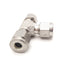 New Swagelok SS-400-3BT Stainless Steel Tube Fitting, Bored Through Union Tee 1/4"