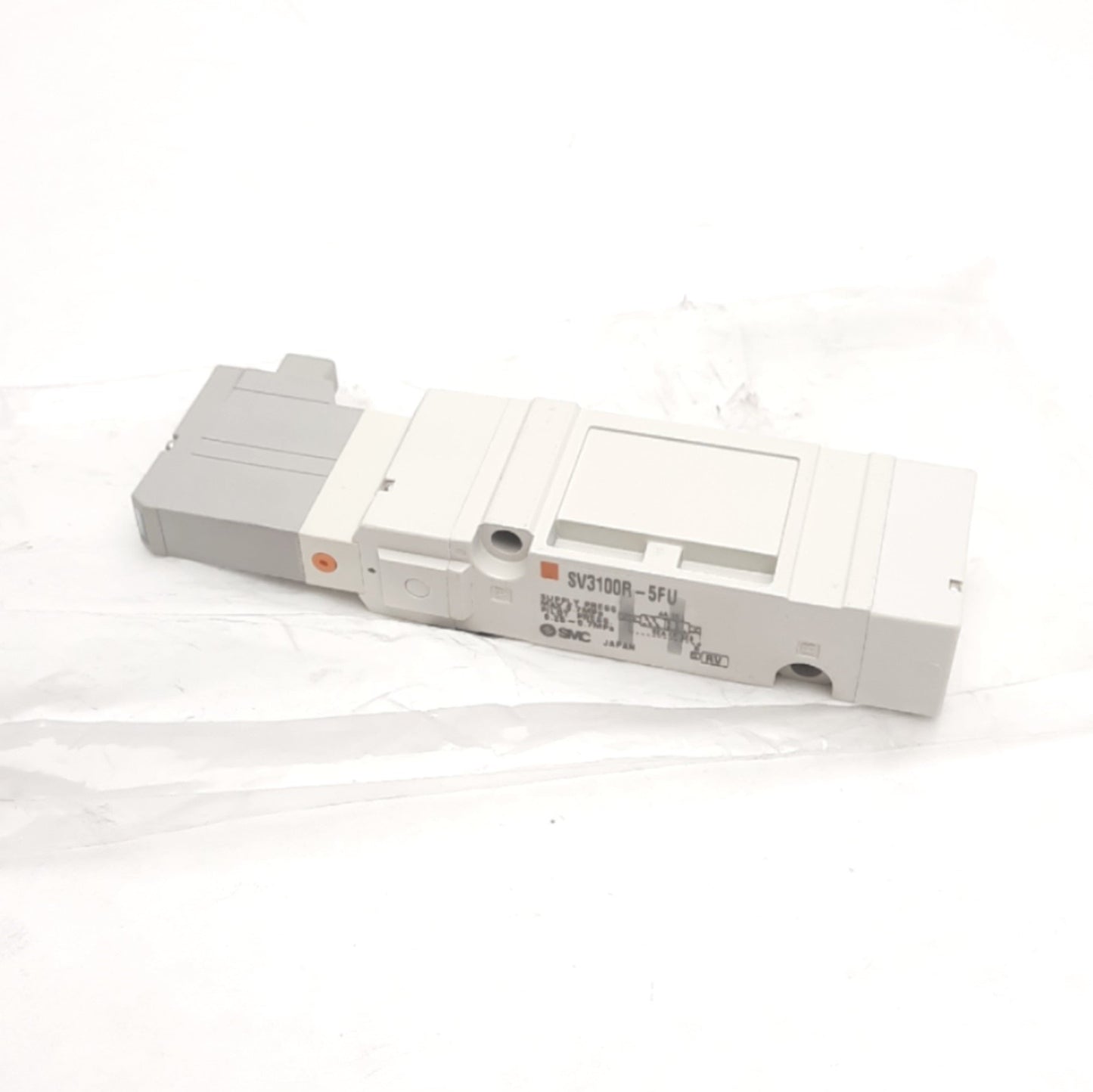 Used SMC SV3100R-5FU Solenoid Valve 5-Port 2-Position 0.7MPa 24VDC Single Solenoid