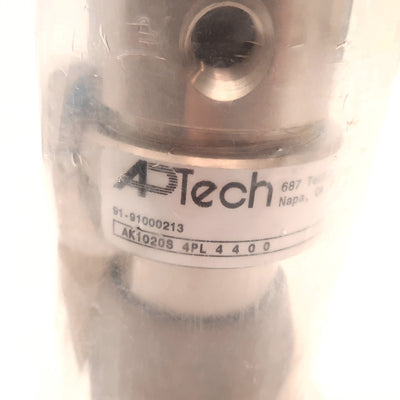 New AP Tech AK1020S 4PL 4400 Pressure Regulator, 5-200psi, 1/4" NPT, Stainless Steel