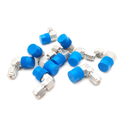 New Lot of 10 Swagelok SS-200-2-4 Stainless Steel Male Elbow Tube Fitting 1/8" 1/4"