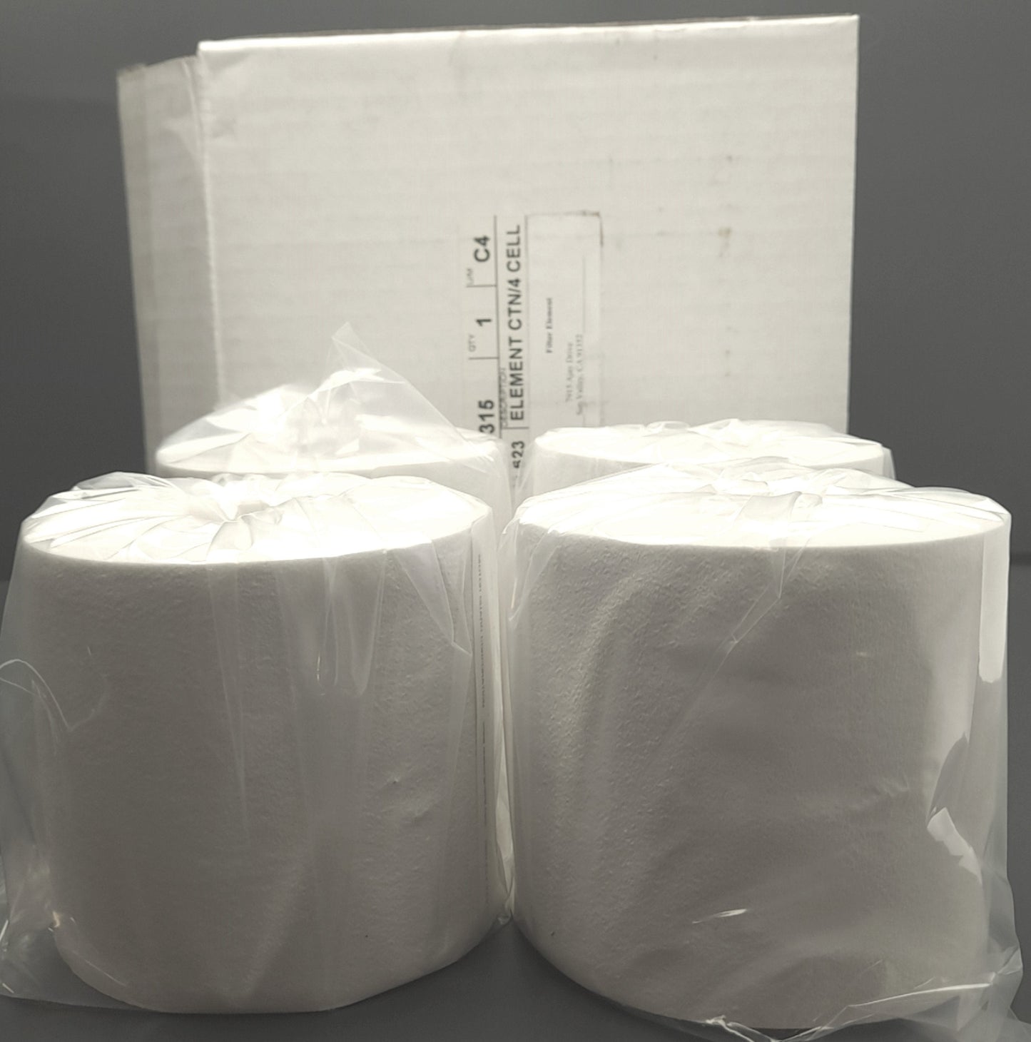 New Lot of 4 Motor Guard M-623 Compressed Air Filter Element Used On M-50 Air-Filter