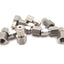 New Lot of 10 Swagelok SS-200-7-2 Stainless Steel Tube Fitting Female 1/8" OD