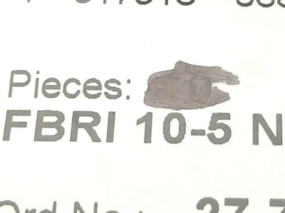 New Lot of 3 Phoenix Contact FBRI 10-5 N 2770642 Fixed Screw Bridge, 10 Positions