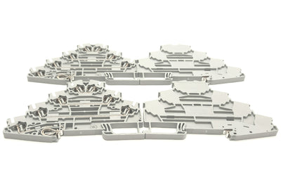 New Lot of 4 Phoenix Contact ST 2,5-PE/3L 3036055 Terminal Blocks, 800V, 20A