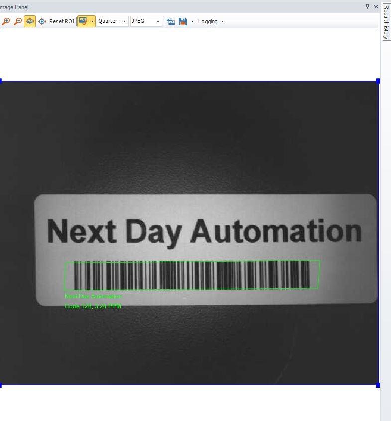 Used COGNEX DM8100 DataMan Handheld Barcode Scanner, 2D/1D, 1/2"CMOS *Missing Module*