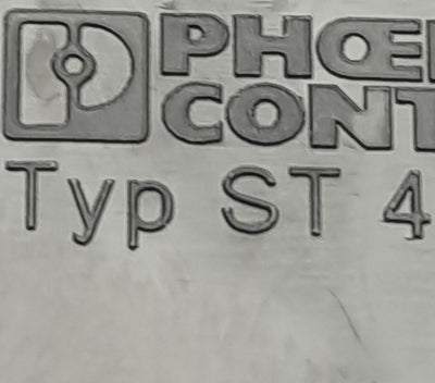 New – Open box Lot of 25 Phoenix Contact ST 4 BK Black Spring Cage Terminal Blocks, 800V, 40A