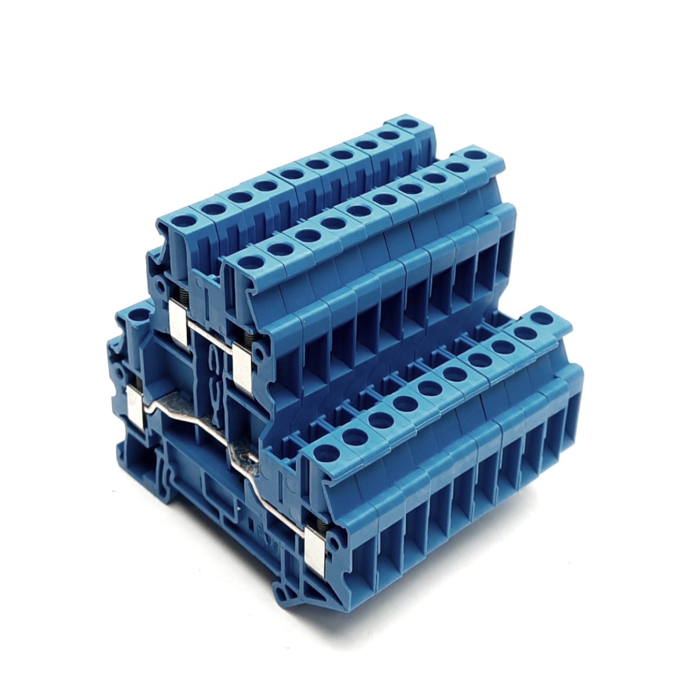 New – Open box Lot of 10 Phoenix contact UTTB 4 BU Terminal Block 2-Pole 800V 30A Blue