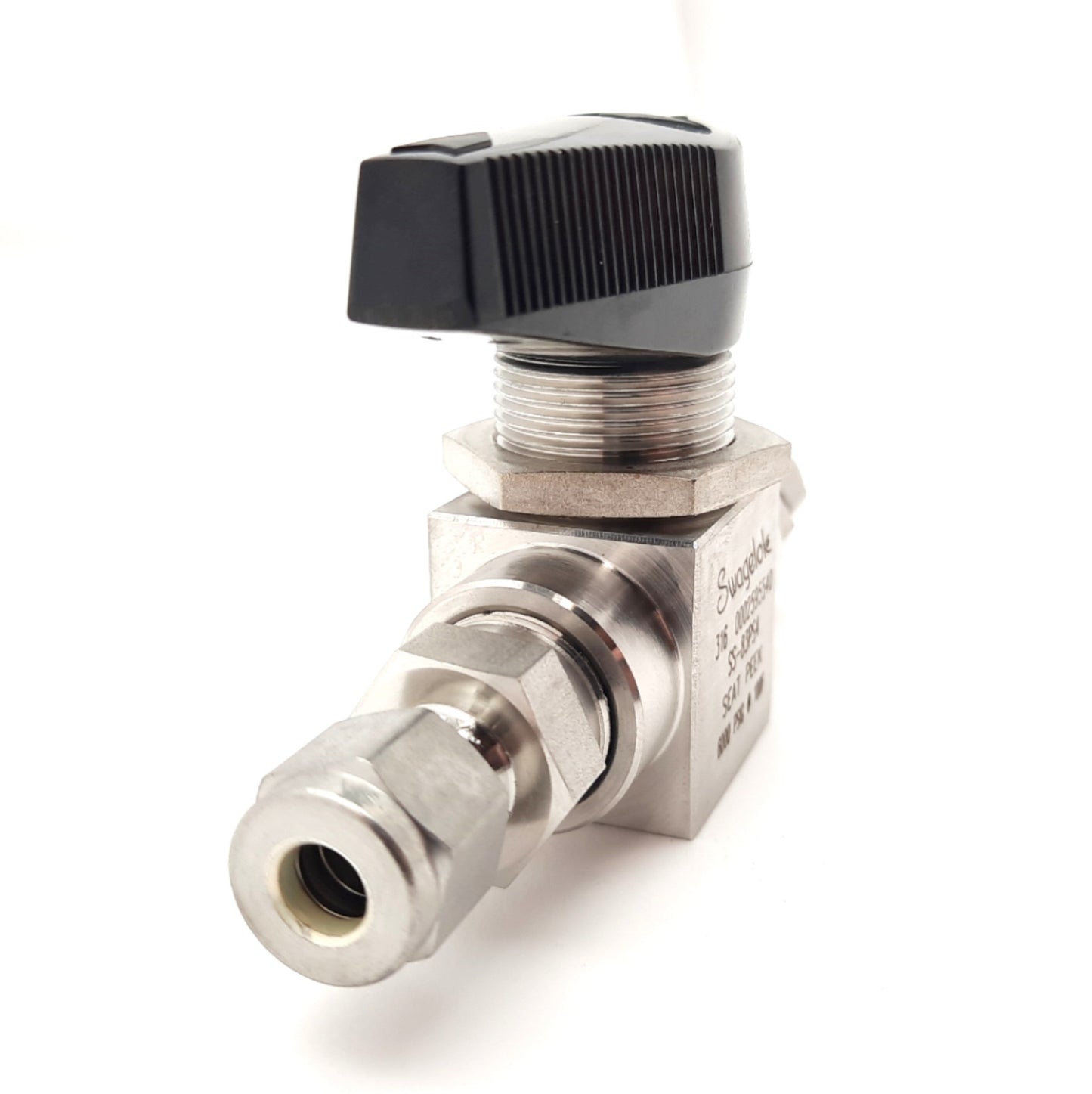 New Swagelok SS-83PS4 Stainless Steal High Pressure Ball Valve Peek Seats 1/4"