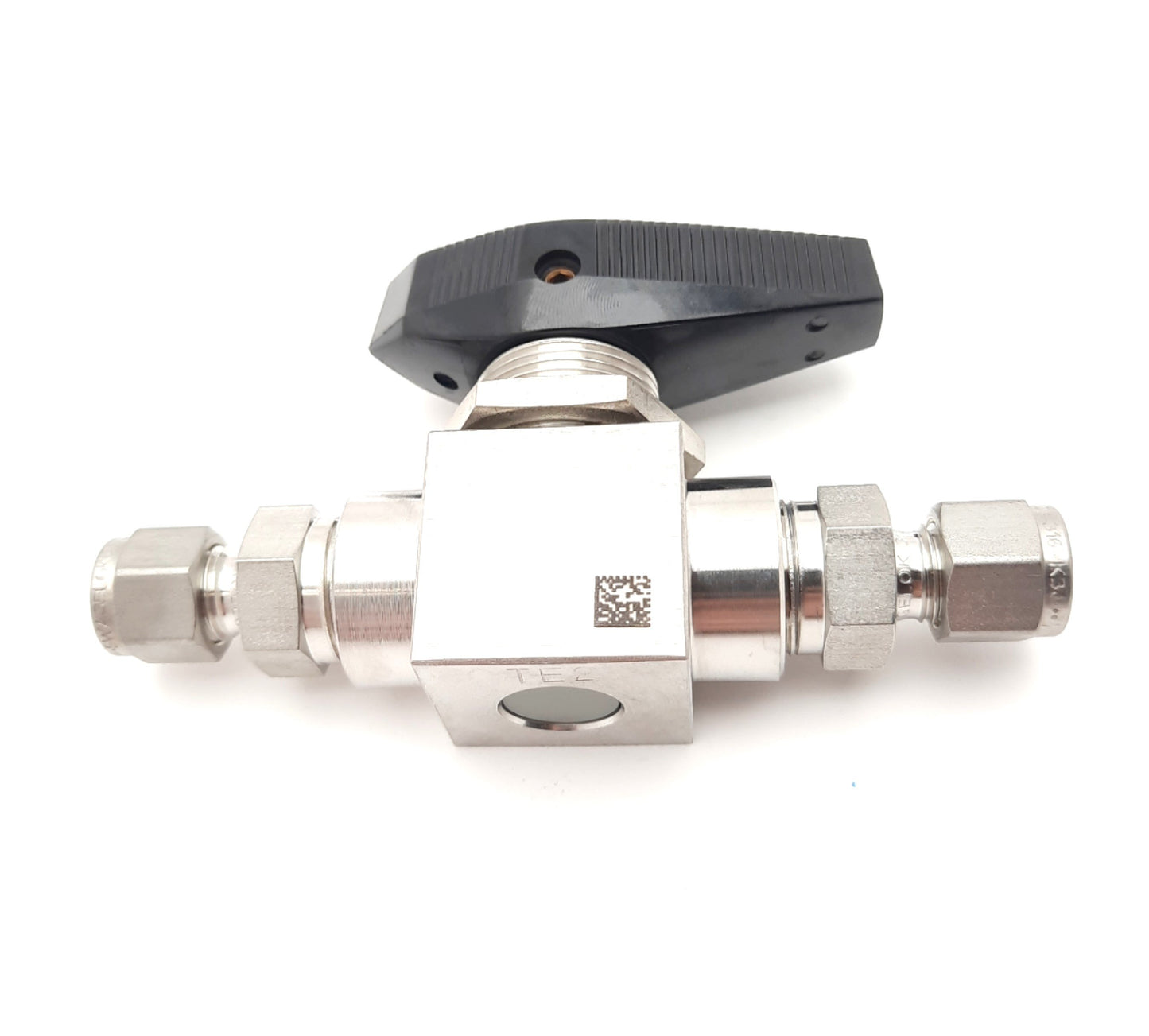 New Swagelok SS-83PS4 Stainless Steal High Pressure Ball Valve Peek Seats 1/4"