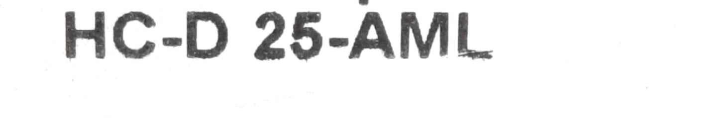 New – Open box Phoenix Contact HC-D 25-AML Heavycon Connector Housing, for HC-D25, A16 Contacts