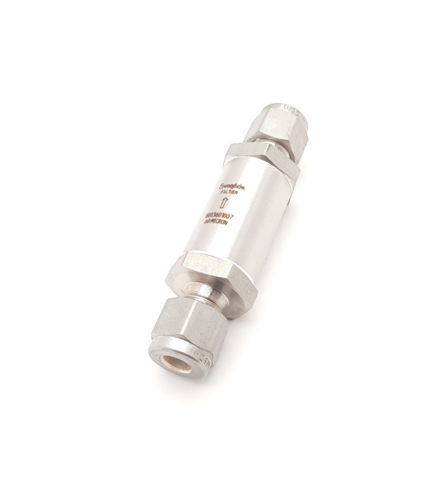 New Swagelok SS-4F-60 In Line Particulate Filter Tube Fitting 1/4" 60 Micron