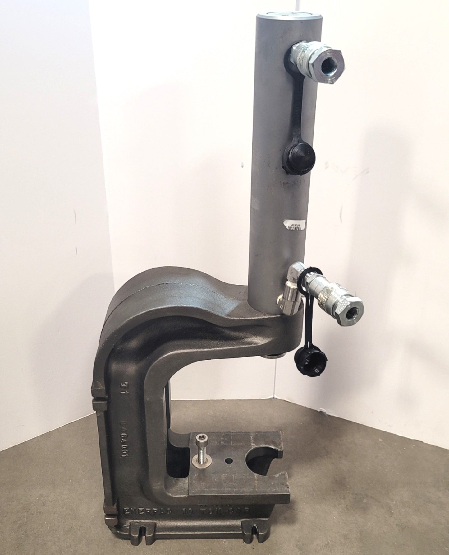Used Enerpac A310 10 Ton Hydraulic Arbor Press With RR1010 Cylinder, 9" Max Daylight