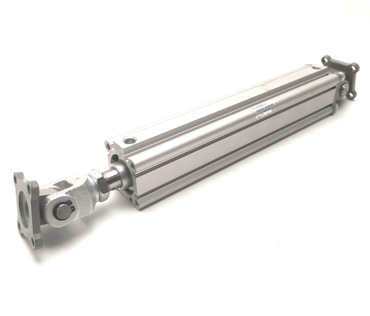 Used SMC CQ2D32-200DCMZ Compact Cylinder, 32mm Bore, 200mm Stroke, RC1/8, 1.0MPa Max